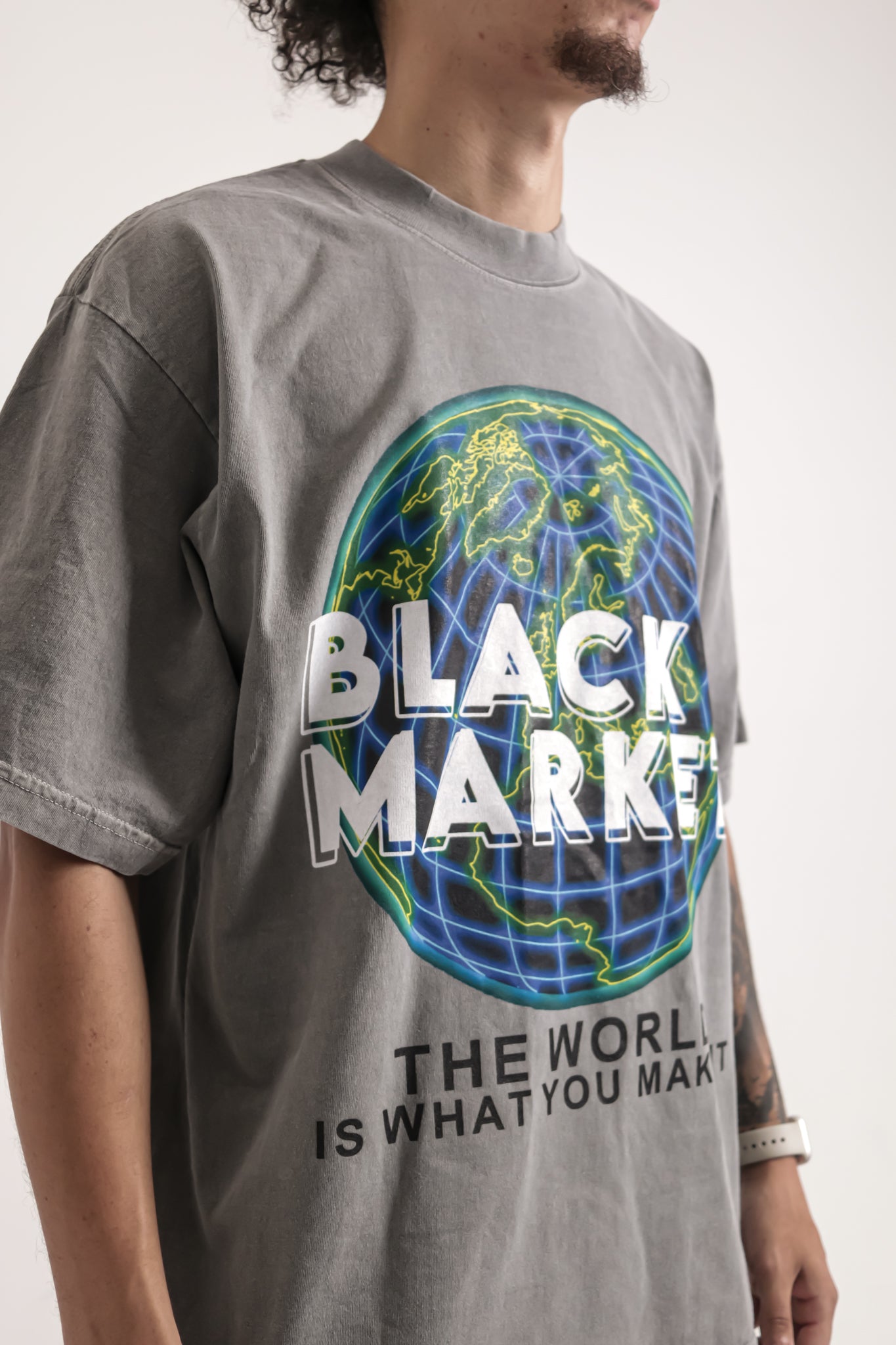 The world is what you make it- Grey