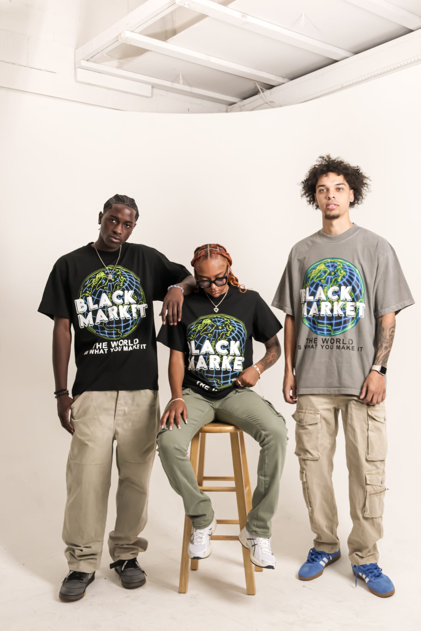 The world is what you make it- Black