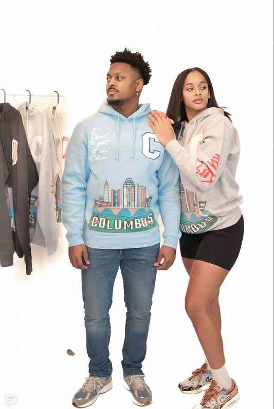 I used to get it in Ohio by Black Market Vintage Sky Blue